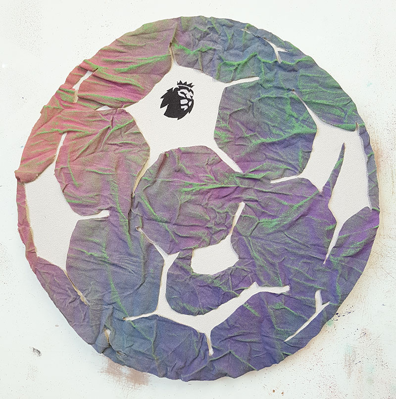 Amy Cochrane - PL Ball 201617 - 2017 - Acrylic on Canvas - 40cm